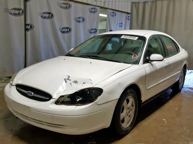 1FAFP55283G178866 - 2003 FORD TAURUS SES WHITE photo 2