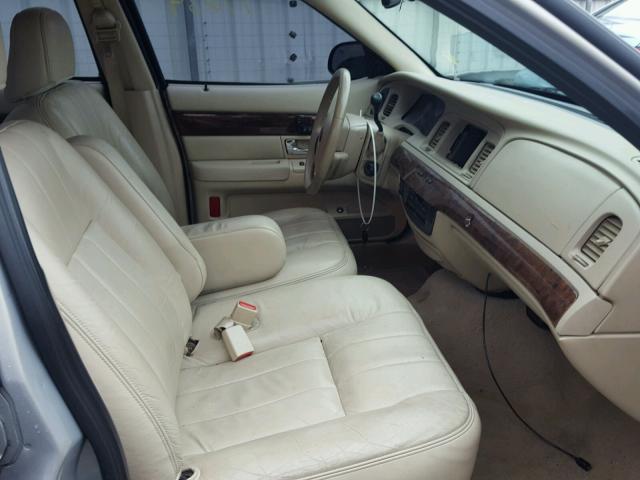 2MEFM75V48X655303 - 2008 MERCURY GRAND MARQ BEIGE photo 5