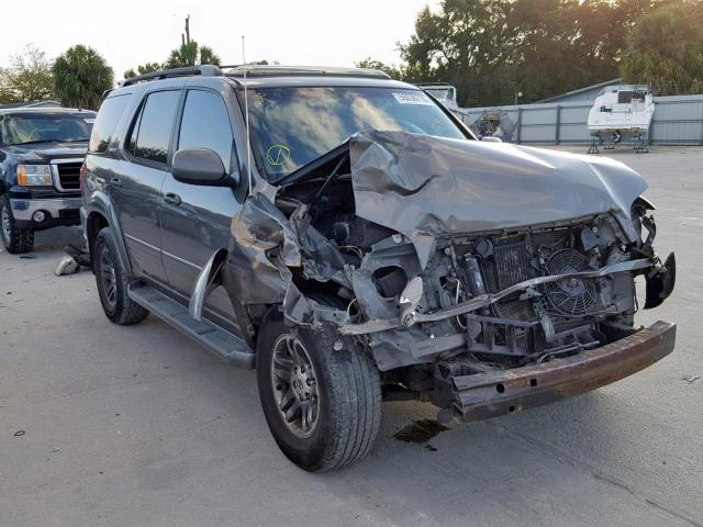 5TDZT38A93S184532 - 2003 TOYOTA SEQUOIA LI GRAY photo 1