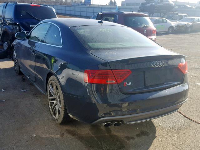 WAUVGAFR8FA011616 - 2015 AUDI S5 PRESTIG BLUE photo 3