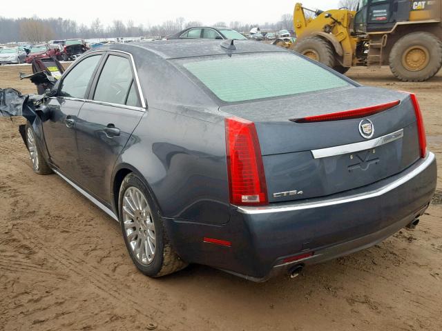 1G6DL5EG7A0131913 - 2010 CADILLAC CTS PERFOR BLUE photo 3