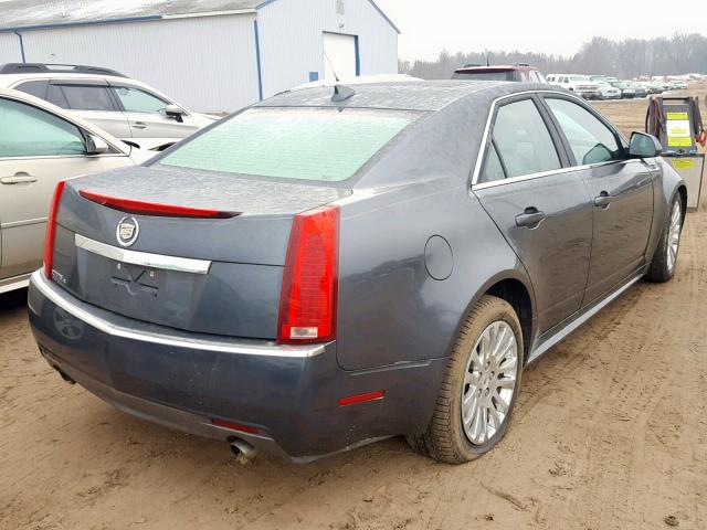 1G6DL5EG7A0131913 - 2010 CADILLAC CTS PERFOR BLUE photo 4