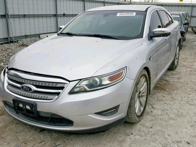 1FAHP2FW9AG133912 - 2010 FORD TAURUS LIM SILVER photo 2