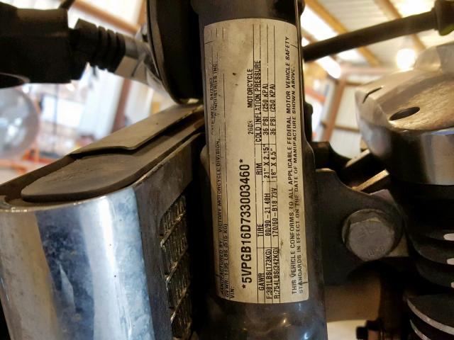5VPGB16D733003460 - 2003 VICTORY MOTORCYCLES VEGAS 黑色 照片 10