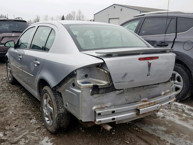 1G2AL55F787294042 - 2008 PONTIAC G5 SE SILVER photo 3