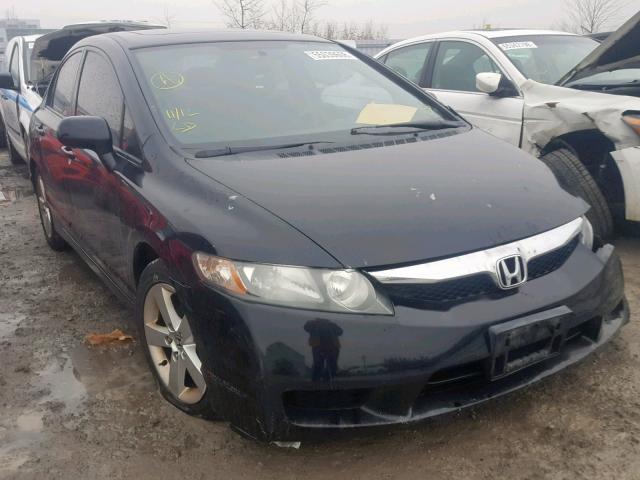 2HGFA1F60BH011394 - 2011 HONDA CIVIC LX-S BLACK photo 1