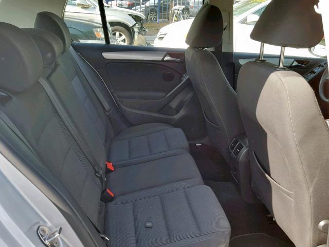 WVWDB7AJ6DW126829 - 2013 VOLKSWAGEN GOLF 银色 照片 6