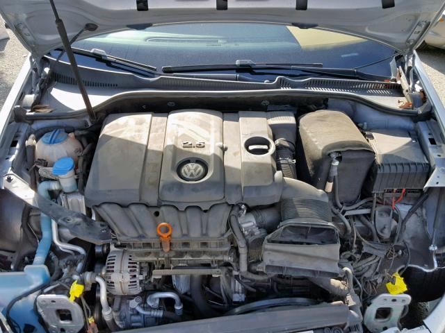 WVWDB7AJ6DW126829 - 2013 VOLKSWAGEN GOLF 银色 照片 7