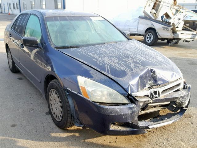 1HGCM56136A036011 - 2006 HONDA ACCORD VAL BLUE photo 1