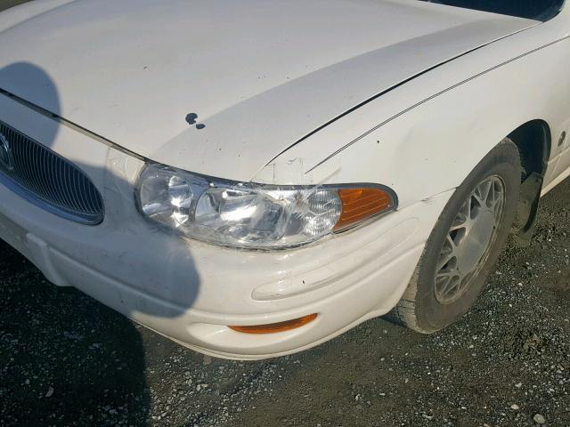 1G4HP52K944107004 - 2004 BUICK LESABRE CU WHITE photo 9