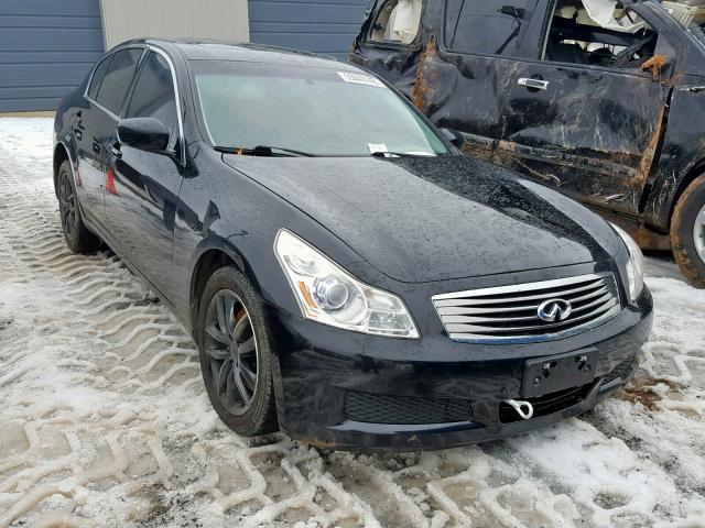 JNKCV61F79M351027 - 2009 INFINITI G37 BLACK photo 1