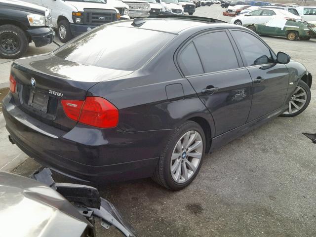 WBAPH5G5XBNM78726 - 2011 BMW 328 I SULE BLACK photo 4