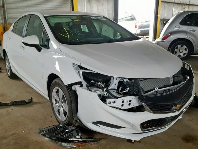 1G1BC5SM3J7128912 - 2018 CHEVROLET CRUZE LS WHITE photo 1