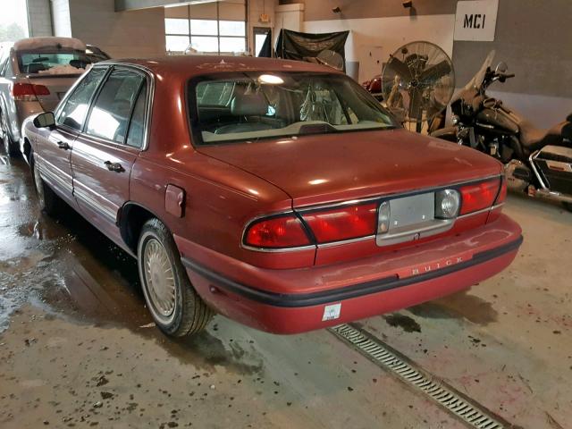 1G4HP52K0XH412047 - 1999 BUICK LESABRE CU BURGUNDY photo 3