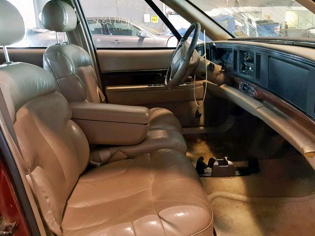 1G4HP52K0XH412047 - 1999 BUICK LESABRE CU BURGUNDY photo 5