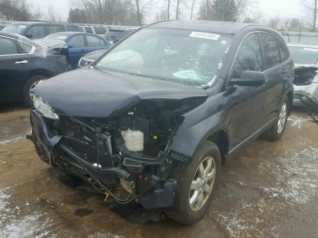 5J6RE3H40BL033111 - 2011 HONDA CR-V SE BLACK photo 2