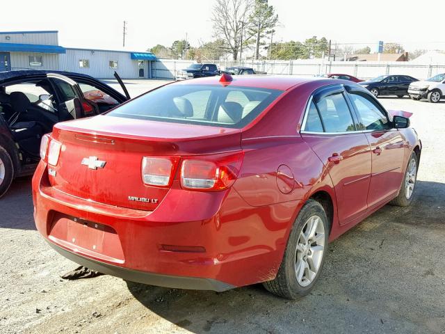 1G11C5SL1EF103831 - 2014 CHEVROLET MALIBU 1LT RED photo 4