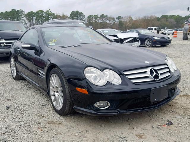 WDBSK71F78F140357 - 2008 MERCEDES-BENZ SL 550 BLACK photo 1