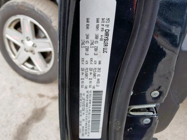 1J8FT47W78D715566 - 2008 JEEP COMPASS SP 蓝色 照片 10