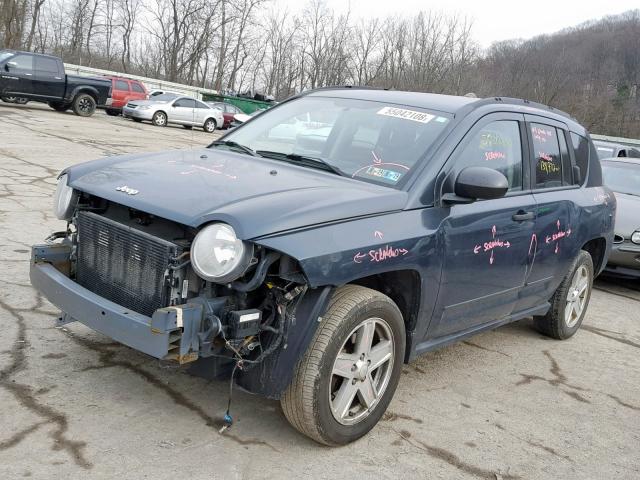 1J8FT47W78D715566 - 2008 JEEP COMPASS SP 蓝色 照片 2
