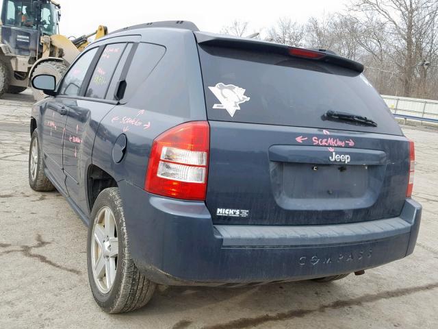 1J8FT47W78D715566 - 2008 JEEP COMPASS SP 蓝色 照片 3