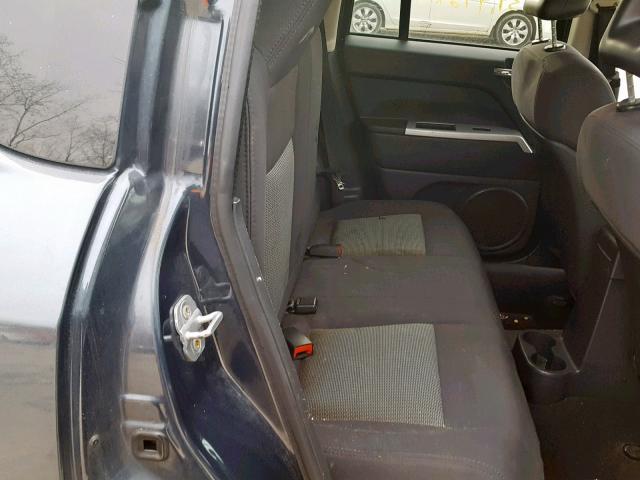 1J8FT47W78D715566 - 2008 JEEP COMPASS SP 蓝色 照片 6