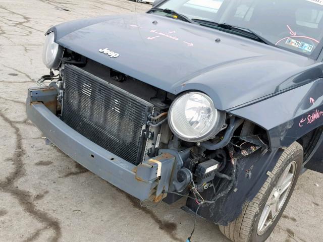 1J8FT47W78D715566 - 2008 JEEP COMPASS SP 蓝色 照片 9