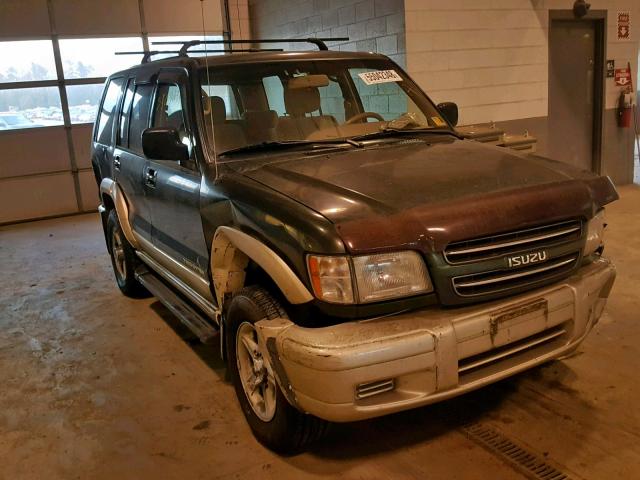 JACDJ58X617J15383 - 2001 ISUZU TROOPER S GREEN photo 1