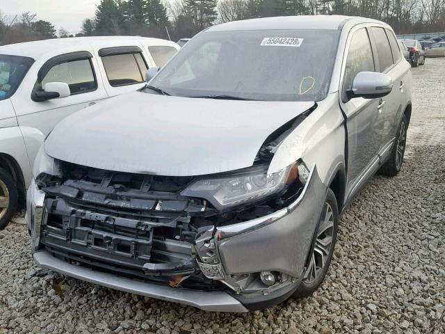 JA4AZ3A39JZ007427 - 2018 MITSUBISHI OUTLANDER BLACK photo 2