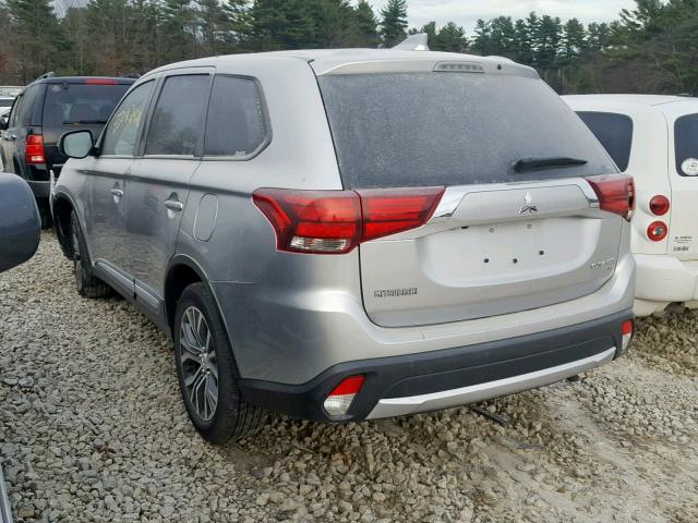 JA4AZ3A39JZ007427 - 2018 MITSUBISHI OUTLANDER BLACK photo 3