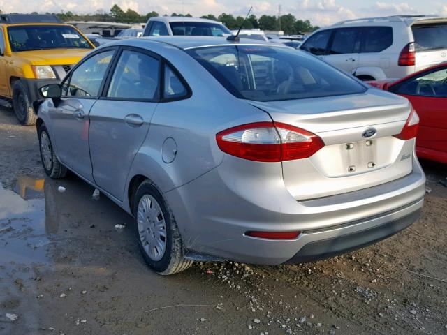 3FADP4AJ7EM151231 - 2014 FORD FIESTA S SILVER photo 3