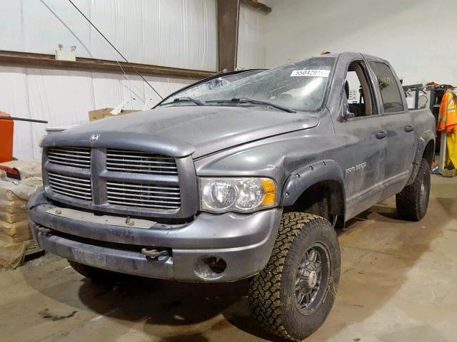 3D3LS38C45G858654 - 2005 DODGE RAM 3500 S GRAY photo 2