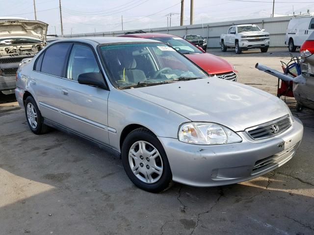 2HGEJ6610YH527051 - 2000 HONDA CIVIC BASE SILVER photo 1