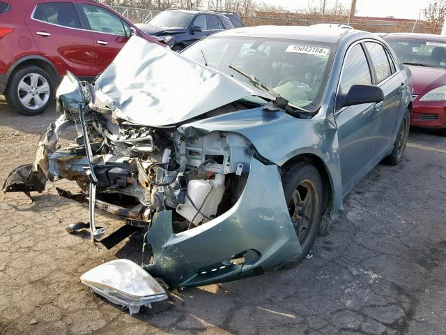 1G1ZG57B294108559 - 2009 CHEVROLET MALIBU LS მწვანე ფოტო 2