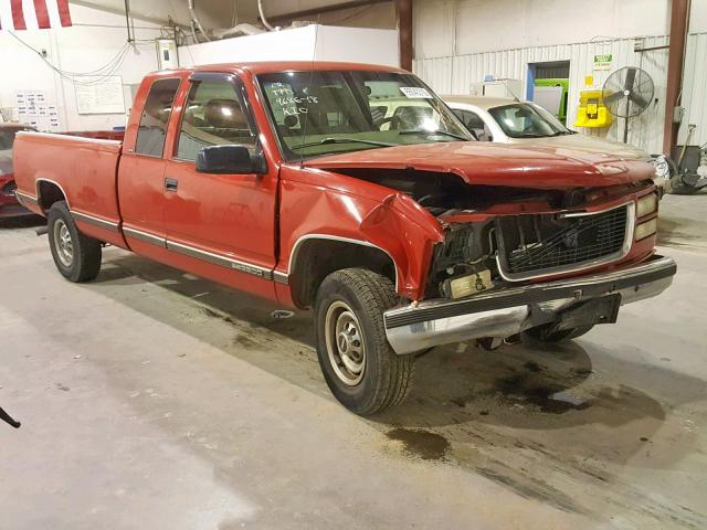 1GTGC29R5WE529572 - 1998 GMC SIERRA C25 RED photo 1