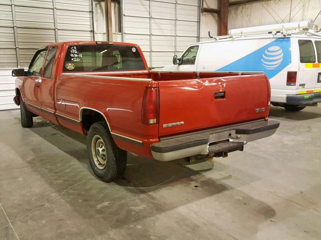 1GTGC29R5WE529572 - 1998 GMC SIERRA C25 RED photo 3