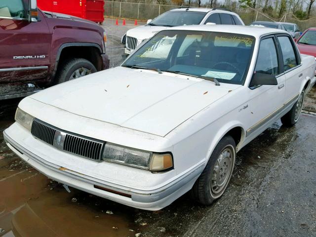 1G3AG55M3R6433072 - 1994 OLDSMOBILE CUTLASS CI WHITE photo 2