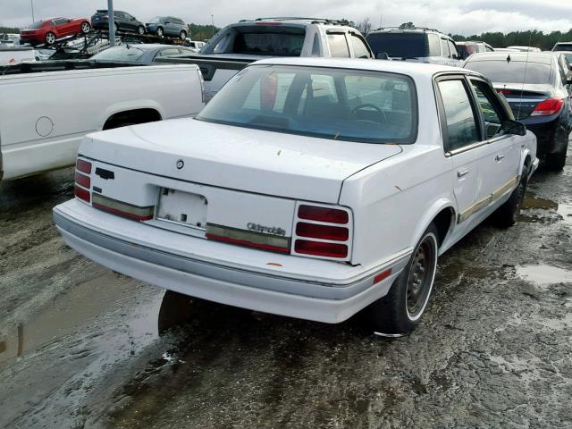 1G3AG55M3R6433072 - 1994 OLDSMOBILE CUTLASS CI WHITE photo 4