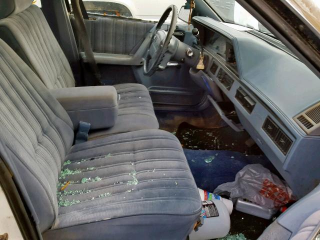 1G3AG55M3R6433072 - 1994 OLDSMOBILE CUTLASS CI WHITE photo 5