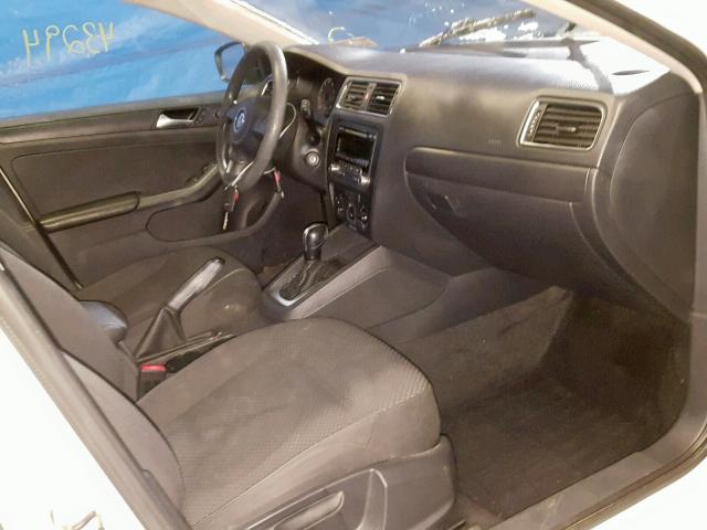 3VW2K7AJ6DM294894 - 2013 VOLKSWAGEN JETTA BASE 白色 照片 5
