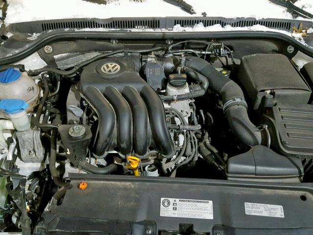3VW2K7AJ6DM294894 - 2013 VOLKSWAGEN JETTA BASE 白色 照片 7