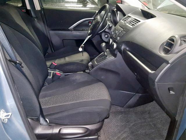 JM1CW2BL7C0133325 - 2012 MAZDA 5 BLUE photo 5