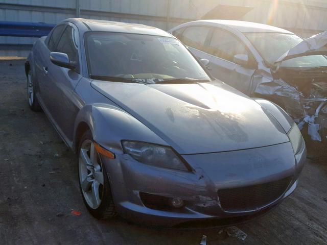 JM1FE173340105896 - 2004 MAZDA RX8 GRAY photo 1