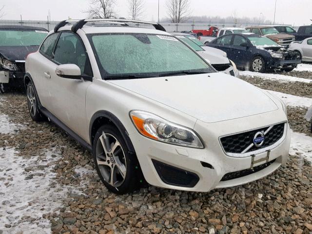 YV1672MK2D2304819 - 2013 VOLVO C30 T5 WHITE photo 1