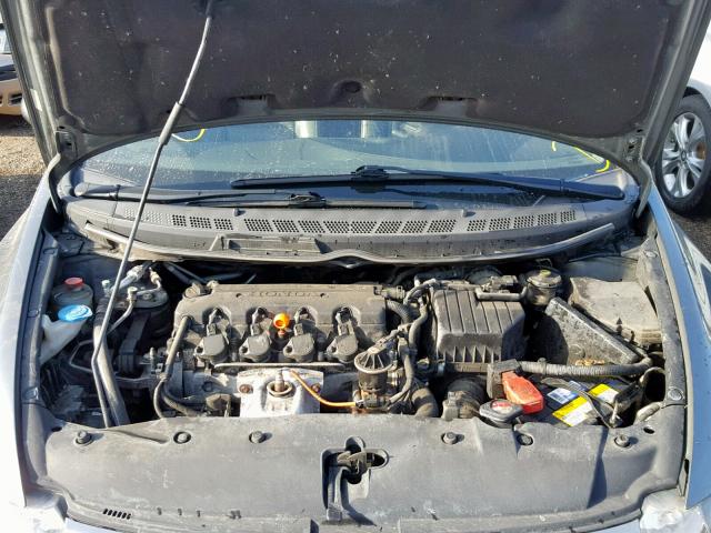 2HGFA16979H323989 - 2009 HONDA CIVIC EXL GRAY photo 7