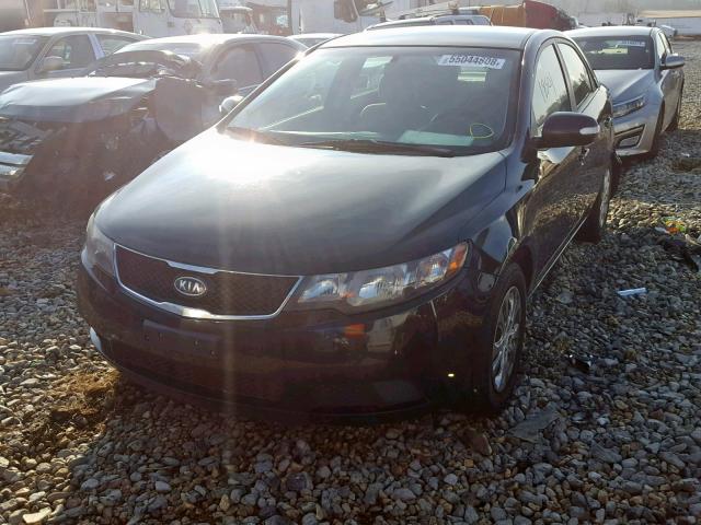 KNAFU4A20A5219855 - 2010 KIA FORTE EX BLACK photo 2