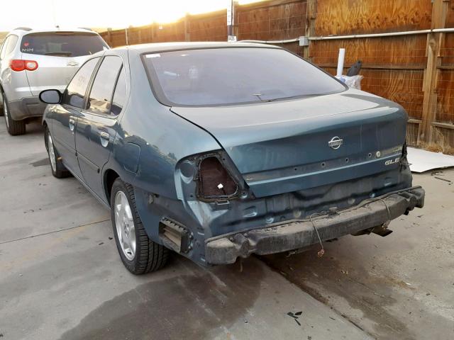 1N4DL01AX1C184403 - 2001 NISSAN ALTIMA GXE BLUE photo 3