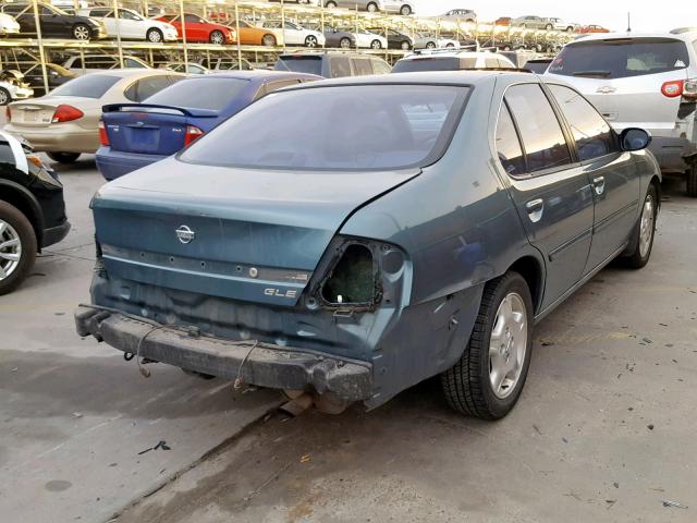 1N4DL01AX1C184403 - 2001 NISSAN ALTIMA GXE BLUE photo 4