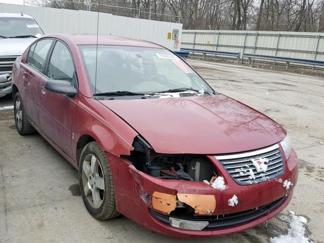 1G8AL58F77Z179235 - 2007 SATURN ION LEVEL BURGUNDY photo 1