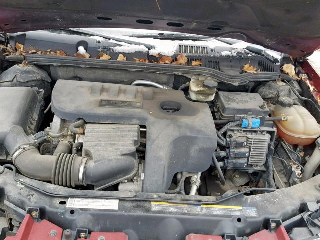 1G8AL58F77Z179235 - 2007 SATURN ION LEVEL BURGUNDY photo 7